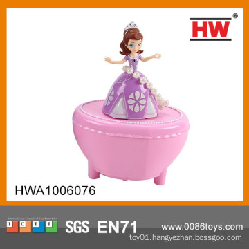 2015 fun design music box dancing doll for girl